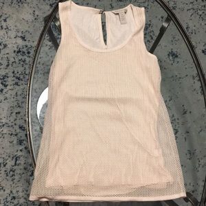 Banana Republic textured layered tank